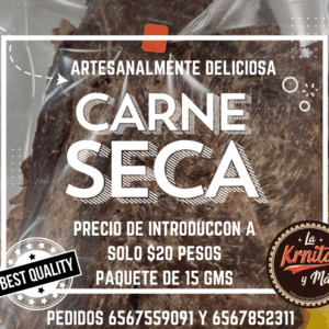 Carne Seca 15g (Pimienta, Limon y +)
